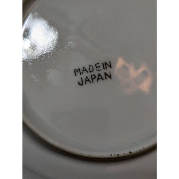 Vintage mid century made in Japan kids tea set plates - Picture 7 of 8